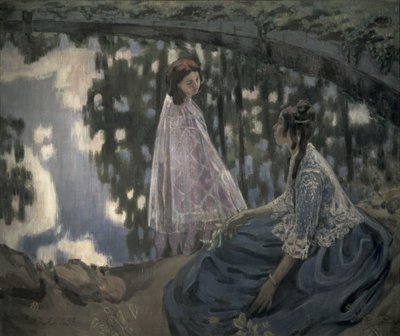 Der Teich, 1902 von Viktor Elpidiforovich Borisov Musatov